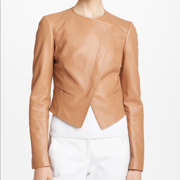 Michael Kors Jackets & Blazers - Michael Kors COLLECTION plongé leather jacket